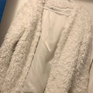 White Fluffy Jacket